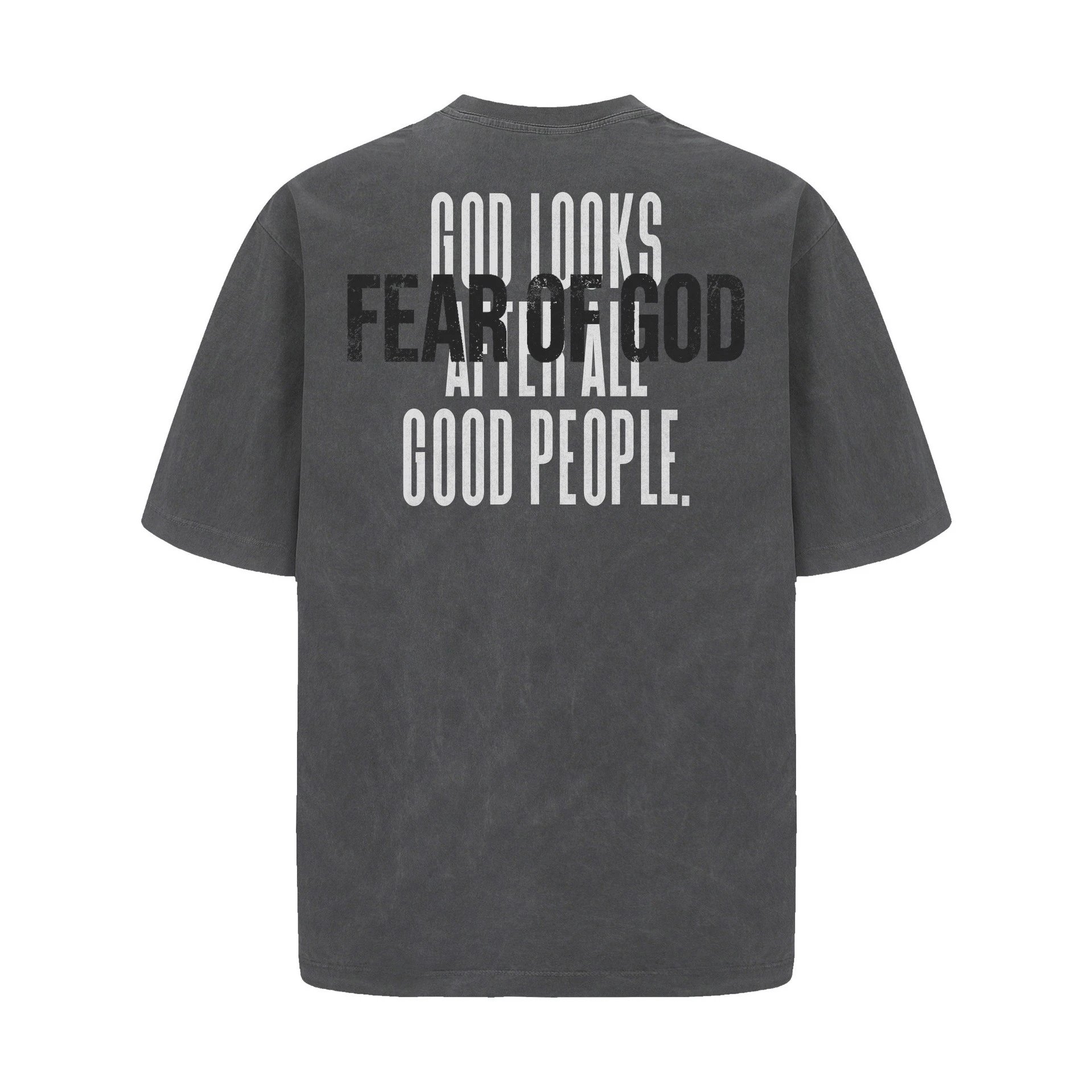 Design Testament Band Graphic Oversized T-Shirt Black T-Shirts - 3