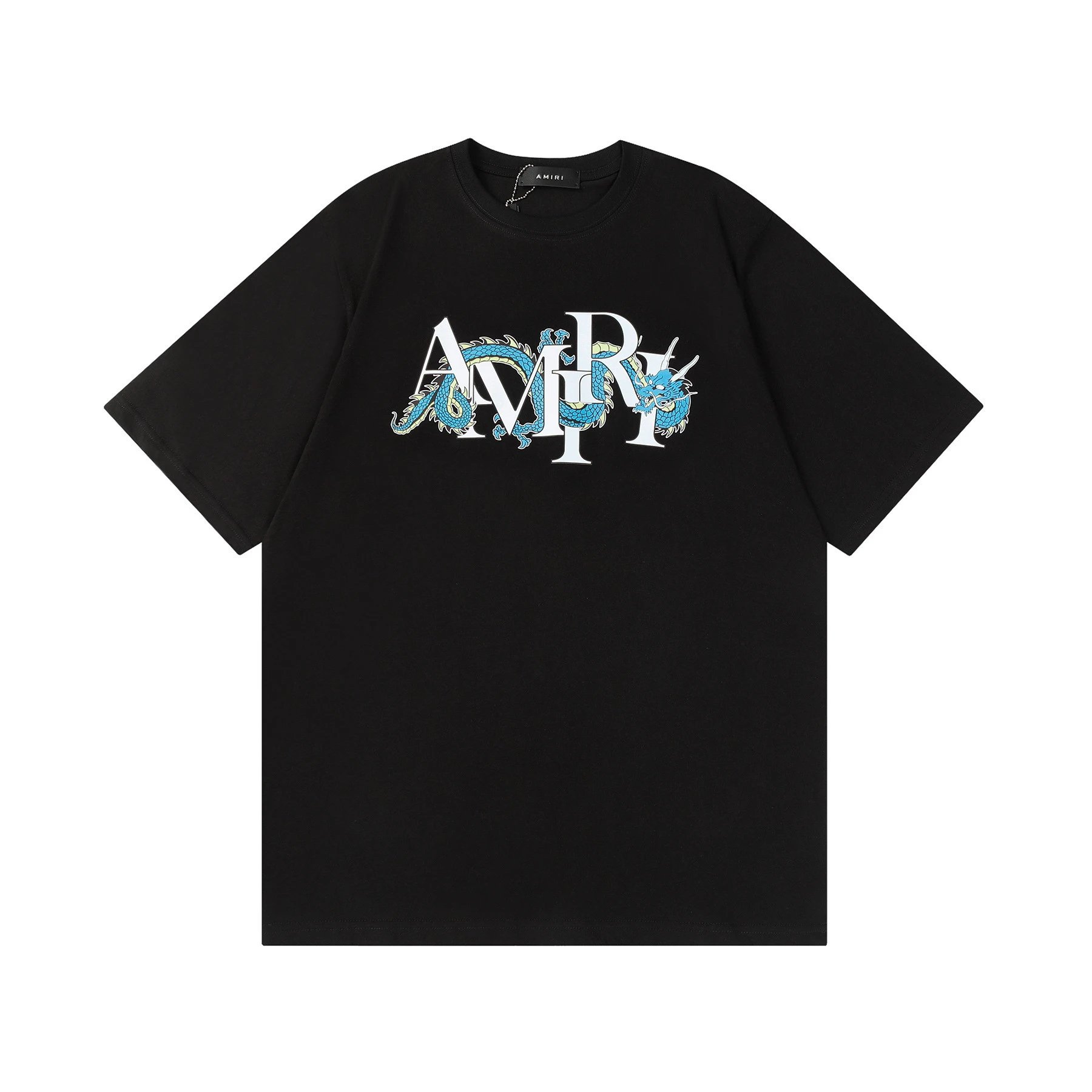 Amiri Hollywood Sign Graphic T-Shirt Black - 8