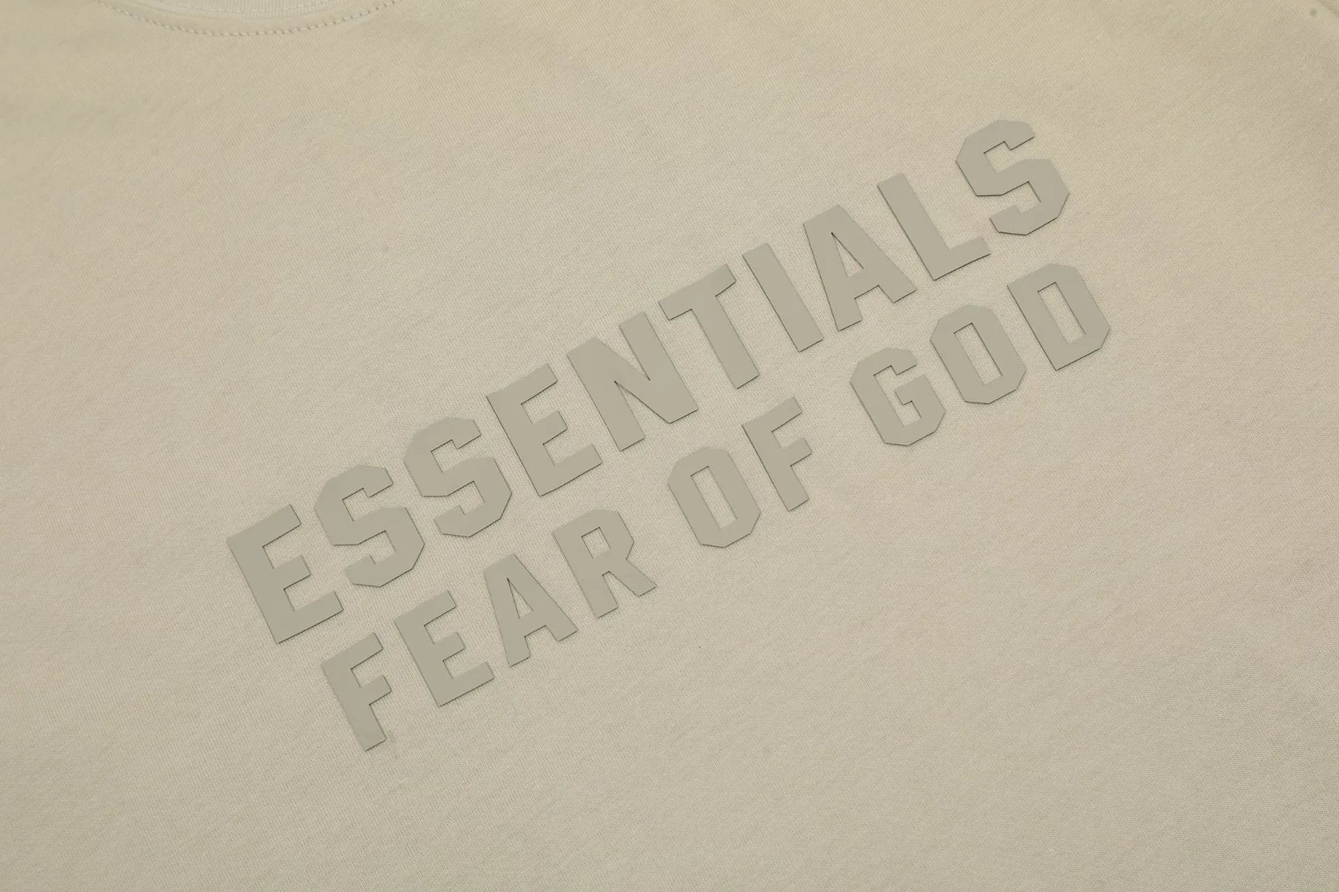 Fear of God Essentials Logo T-Shirt Beige T-Shirt - 27