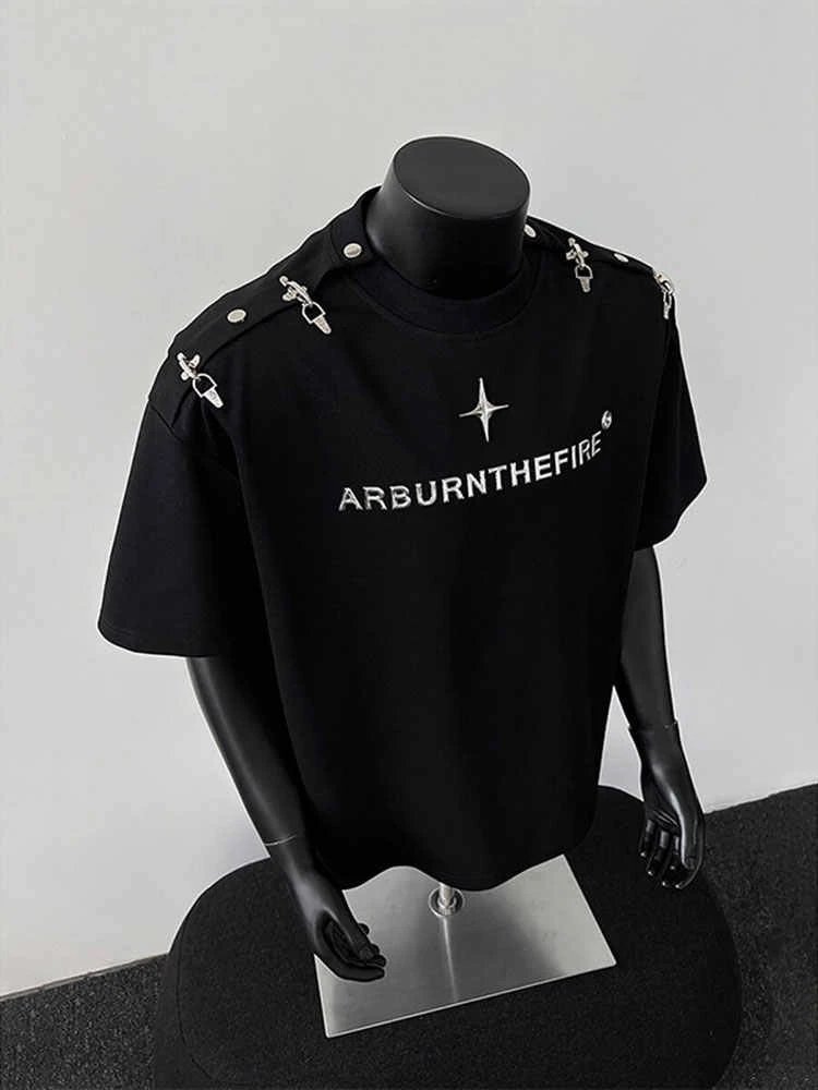 Design Contrast Trim Polo Black Polo Shirt - 4