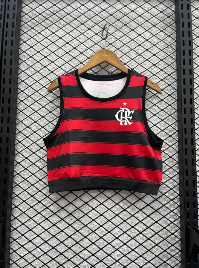AC Milan Club América x Caliente.mx Crop Top Yellow / Black / Red / Blue Vest-Top Vest Top - 6