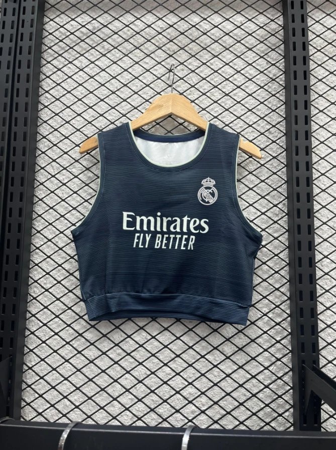 AC Milan Club América x Caliente.mx Crop Top Yellow / Black / Red / Blue Vest-Top Vest Top - 11