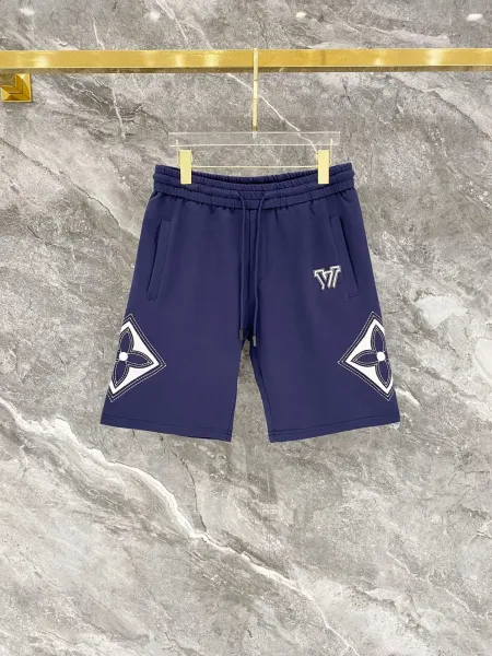 Louis Vuitton Monogram Diamond Shorts Navy - 1