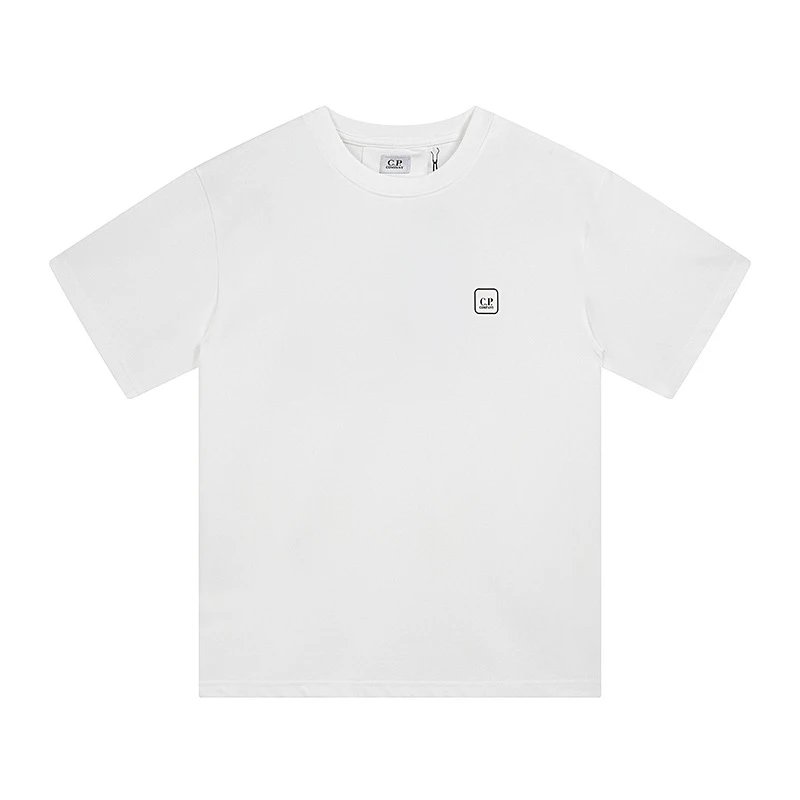 Design Minimal Logo T-Shirt in White, Gray, and Black - 5