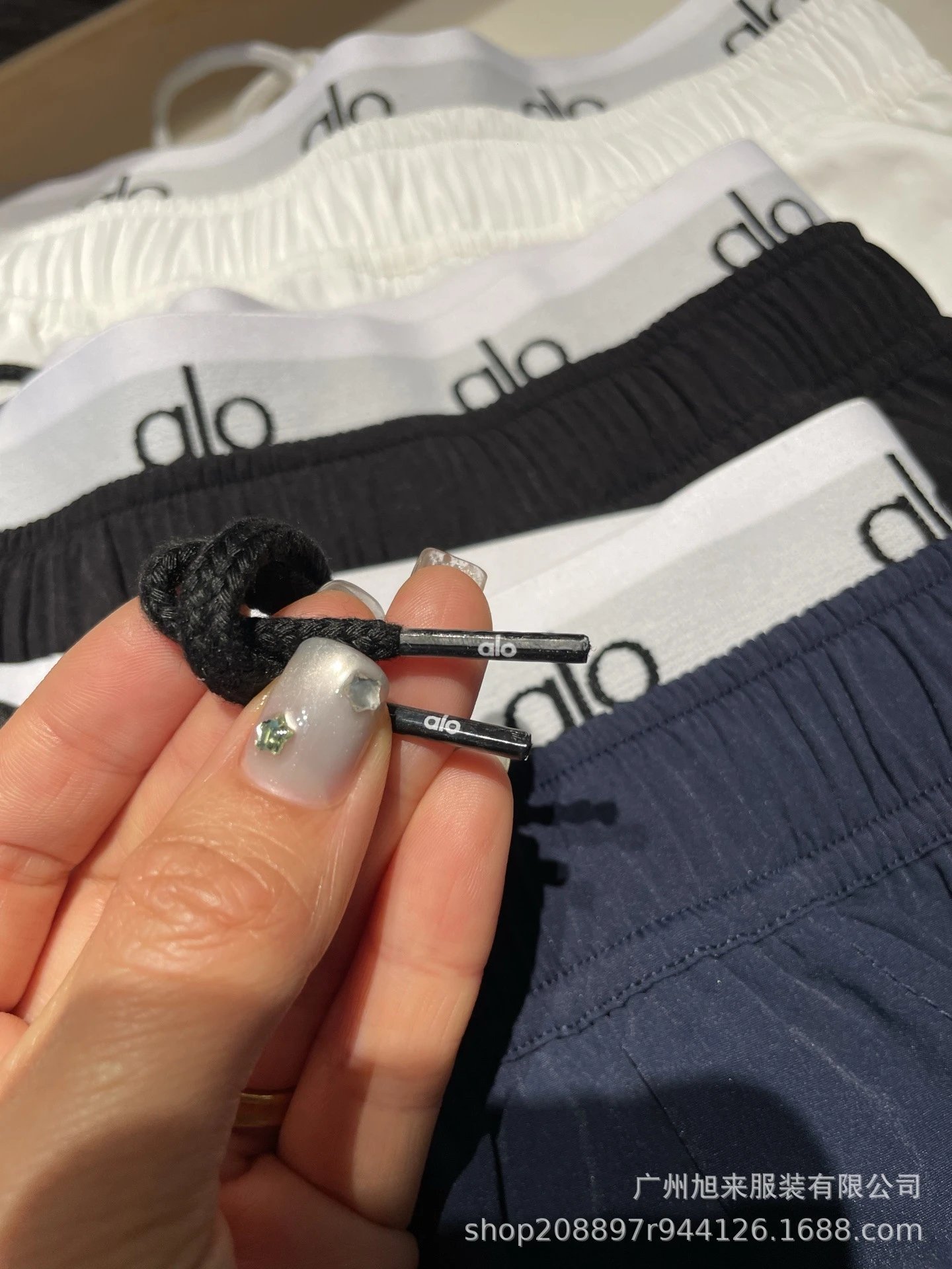 Alo Yoga Flow Shorts Black Activewear Shorts - 8