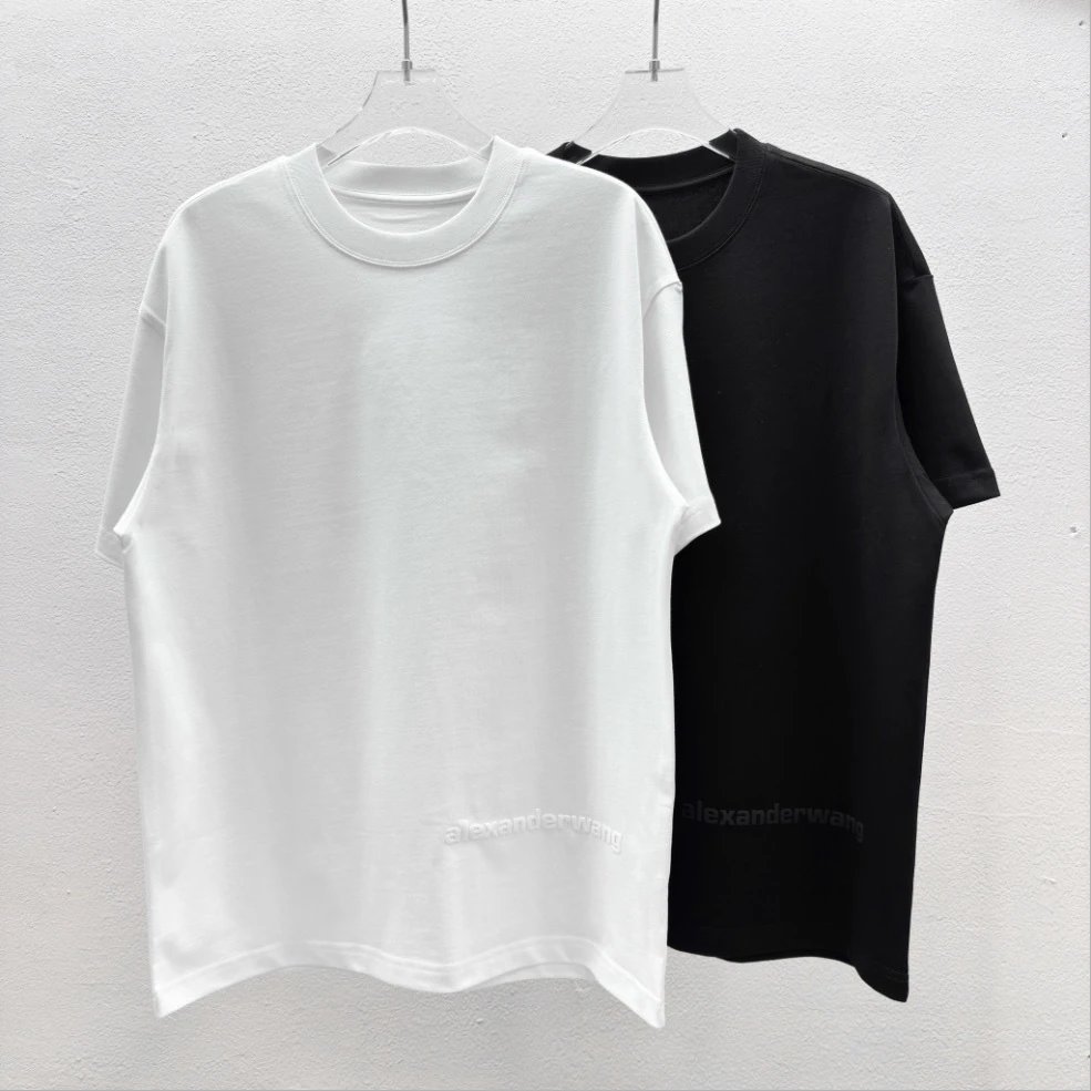 Alexander Wang Logo Neckband T-Shirt Black - 23