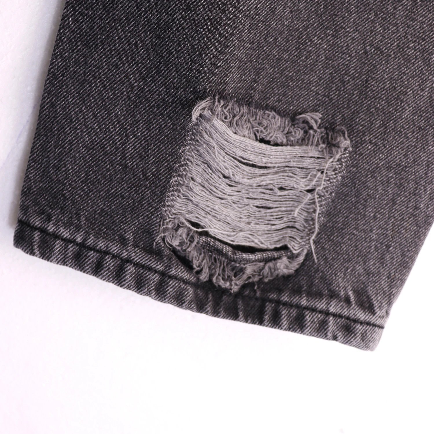 Godspeed Logo-Embroidered Distressed Black Flared Jeans - 17