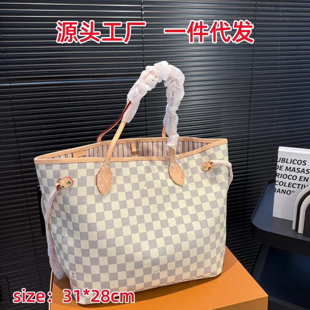 Louis Vuitton Neverfull MM Damier Azur Tote Bag - 6