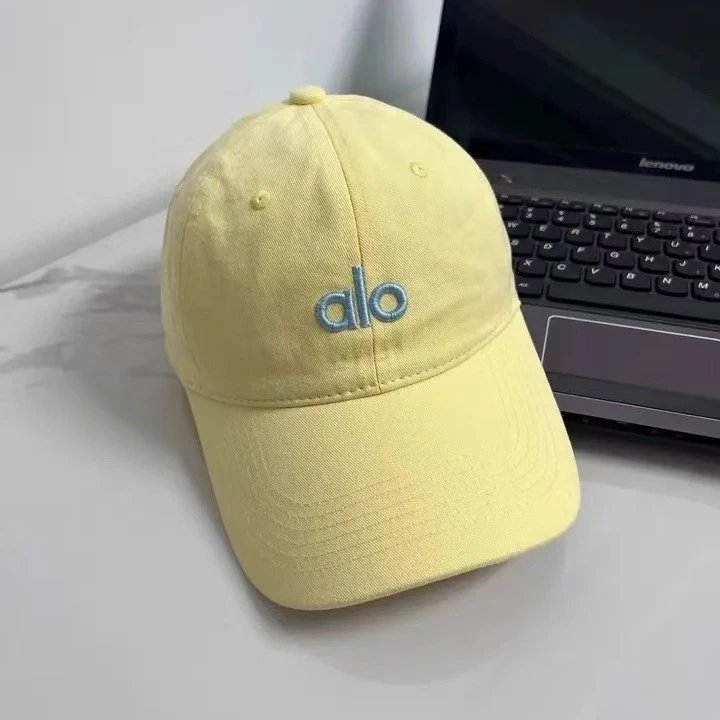 Alo Hats Embroidered Logo Baseball Cap image 4