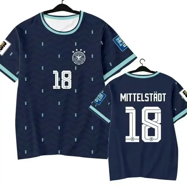 German Football Association Jerseys Germany Home Jersey with Player Name and Number product detail image 10