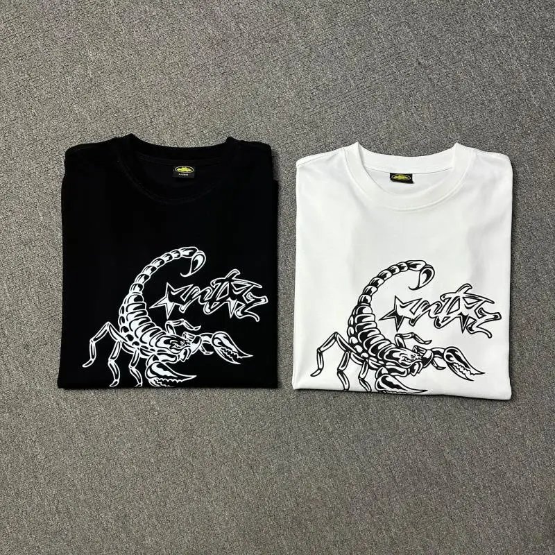 Corteiz Gun Script White T-Shirt - 13