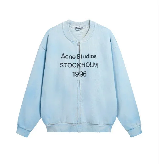 Acne Studios Hoodies & Sweatshirts Logo-print zip and crewneck product detail image 11