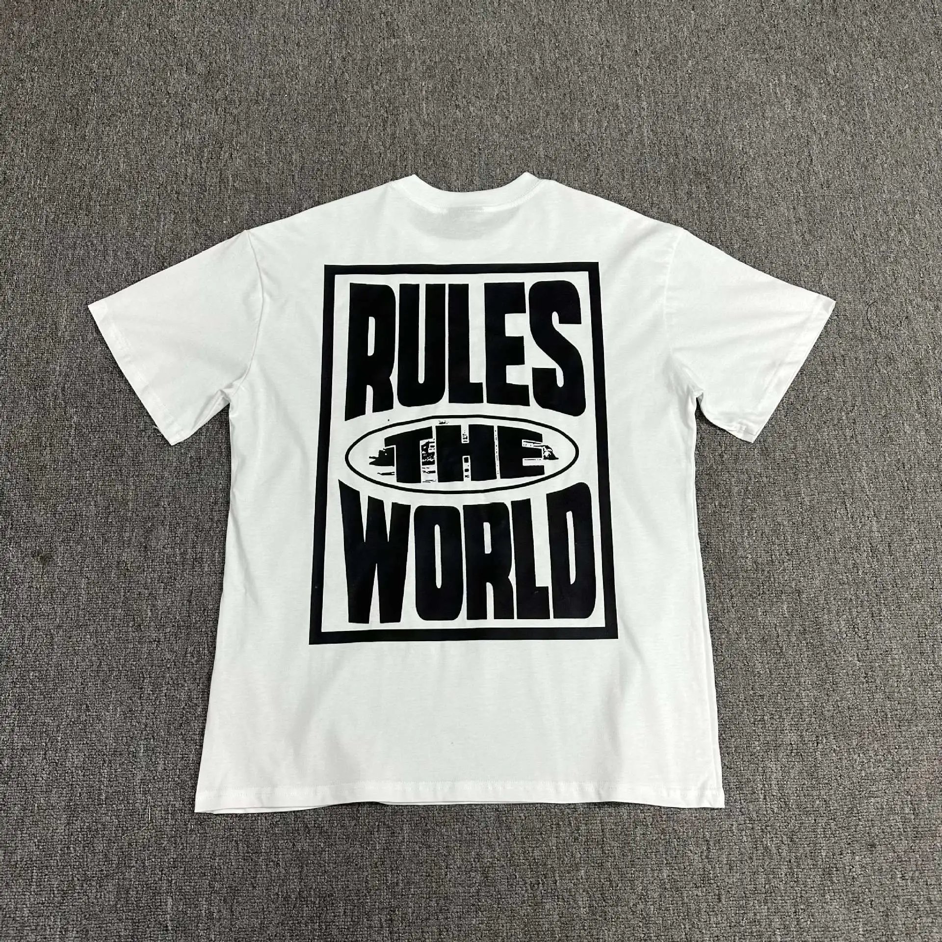 Design Atlas Statue White T-Shirt - 19