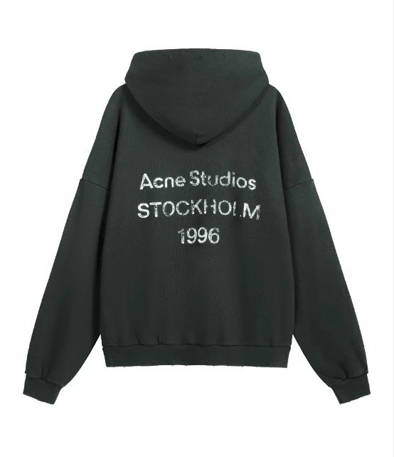 Acne Studios Stockholm 1996 Black Zip-Up Jacket Outerwear Jacket - 17
