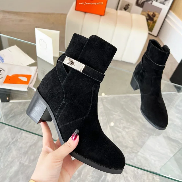 Unbranded Boots Ankle with Elastic Side Panels and Wrap Strap product detail image 4
