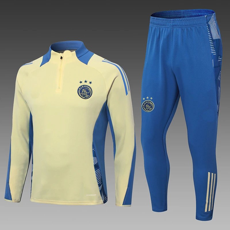 Juventus Training Tracksuit Navy Blue with Orange and Light Blue Accents - 40