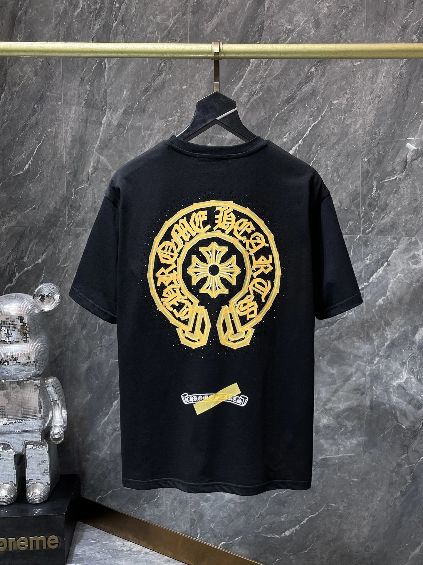Chrome Hearts x Mapplethorpe Floral Vine Print White T-Shirt - 9