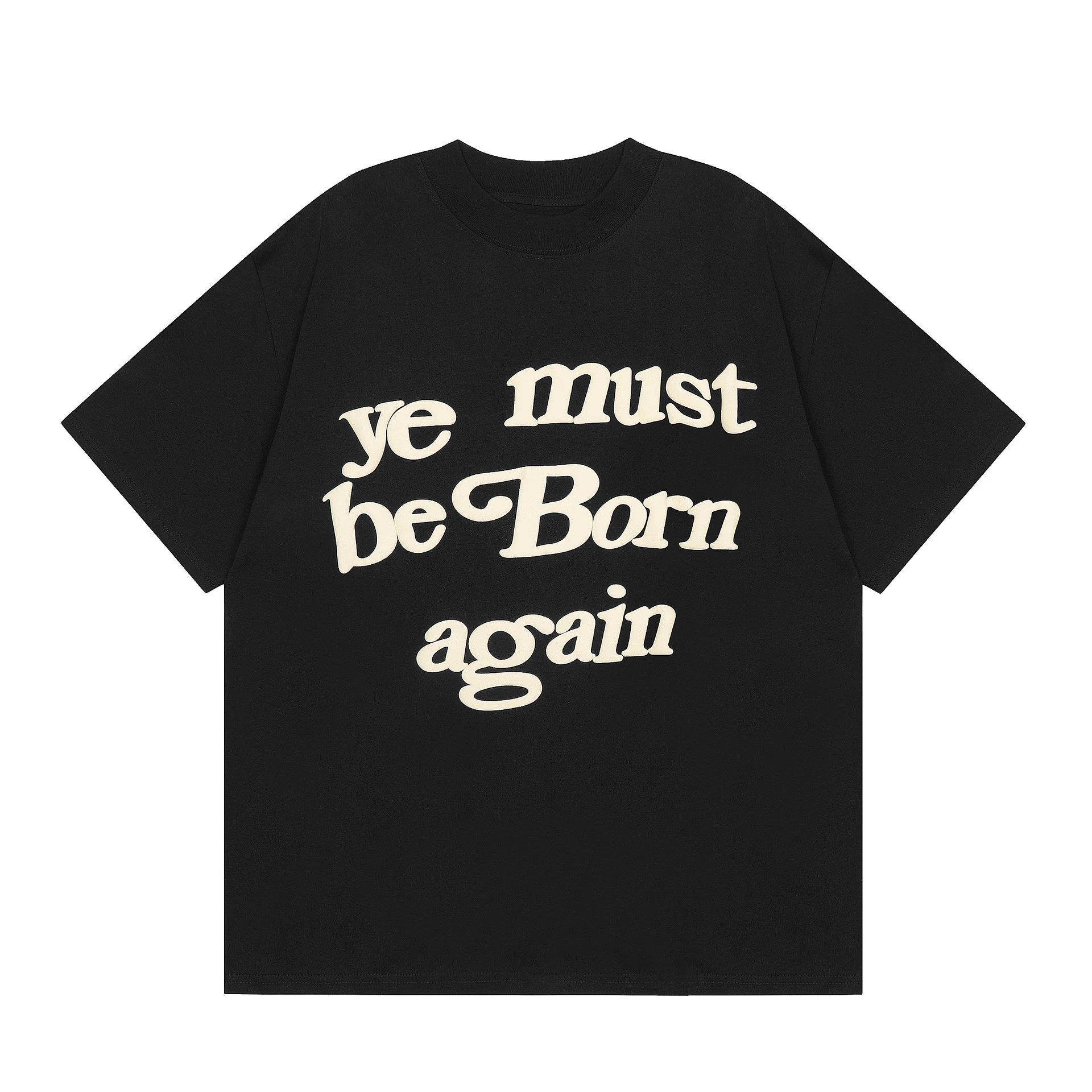 Fear of God Essentials Ye Must Be Born Again T-Shirt Olive Green - 13