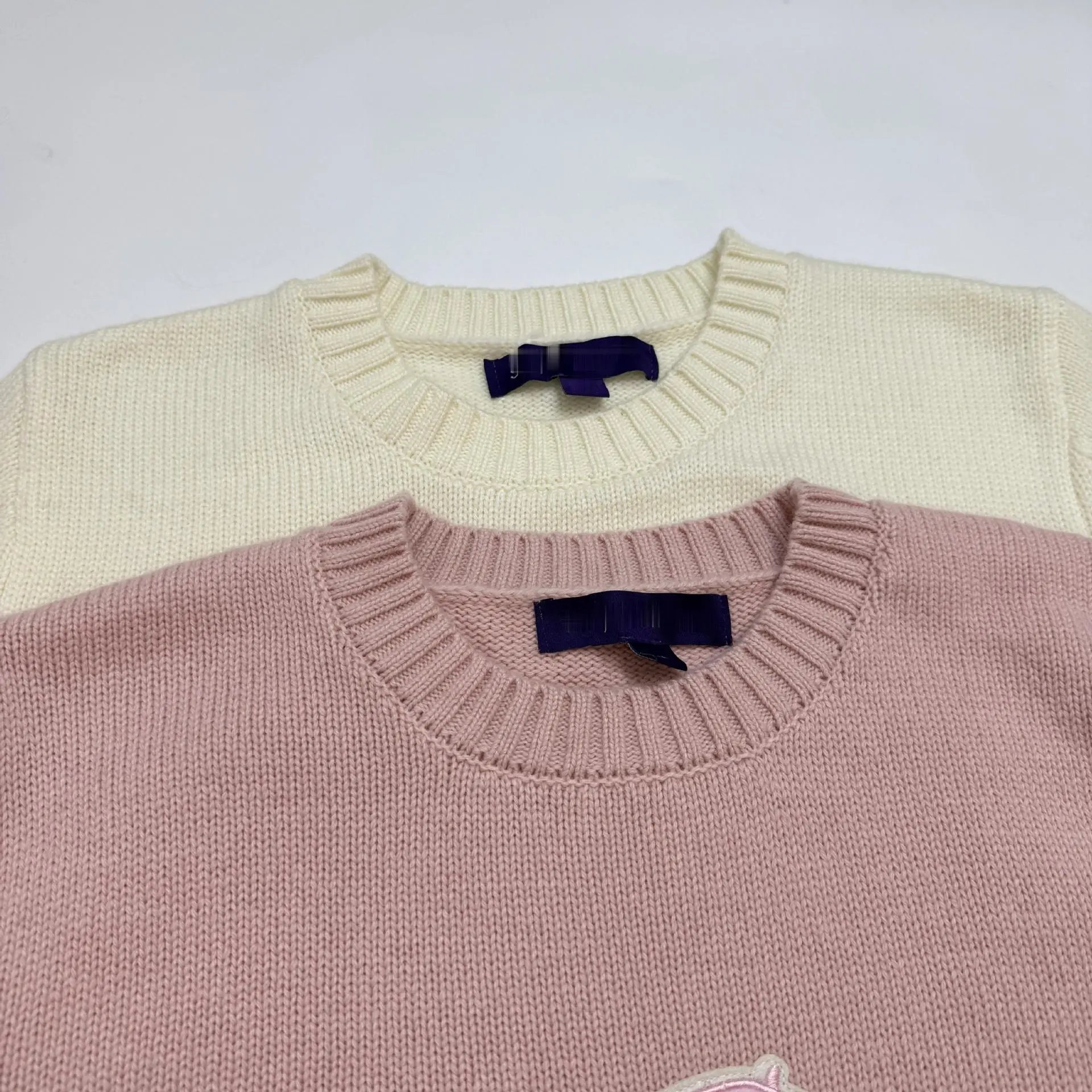 Polo Ralph Lauren Bear Appliqué Sweater Cream - 11