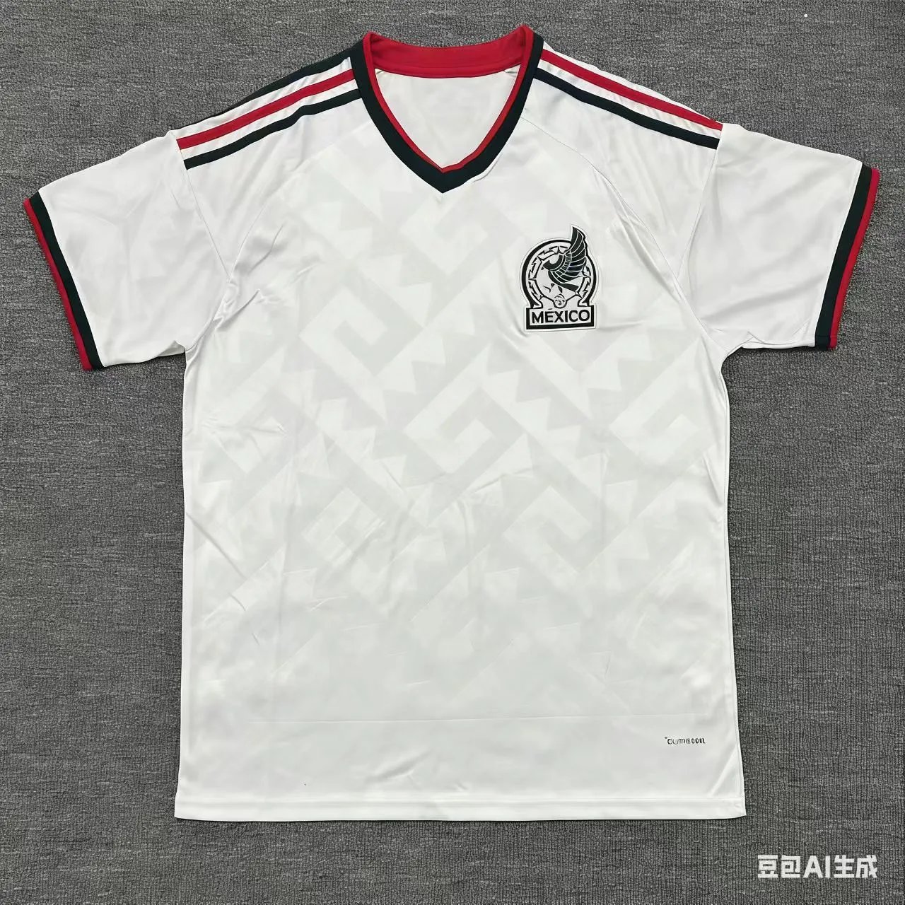 Design Mexico National Team Away Jersey Black Green White Jersey - 9