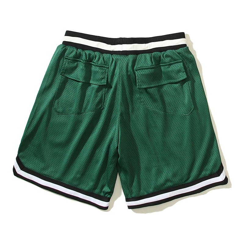 Rhude Mesh Basketball Shorts Green - 11