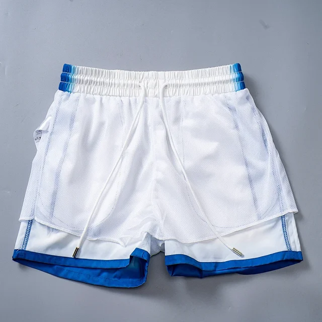 Moncler Swimwear Mesh-Lined Drawstring Swim Shorts product detail image 3