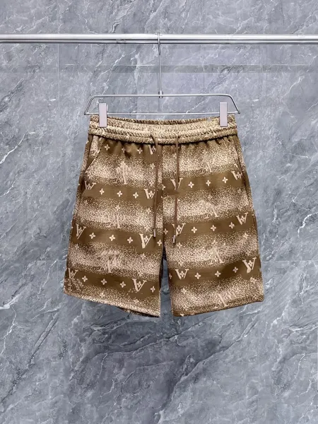Louis Vuitton Monogram Gradient Shorts Beige Brown - 1