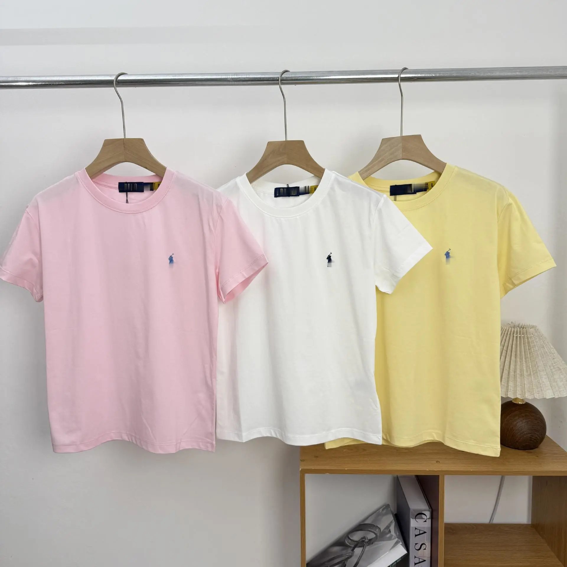 Polo Ralph Lauren Classic Fit Small Pony Logo Yellow T-Shirt - 5
