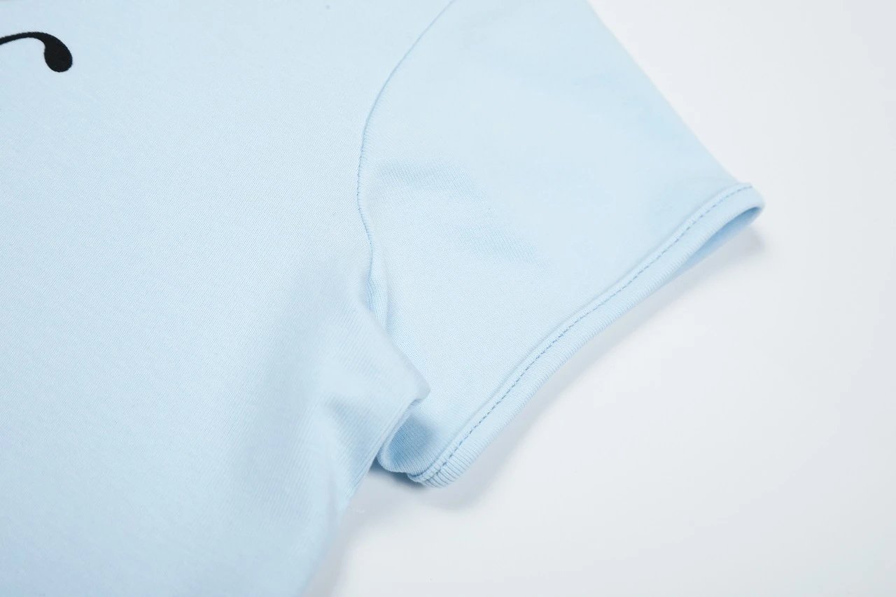 Rest & Recreation Logo Print Henley T-Shirt Gray - 23