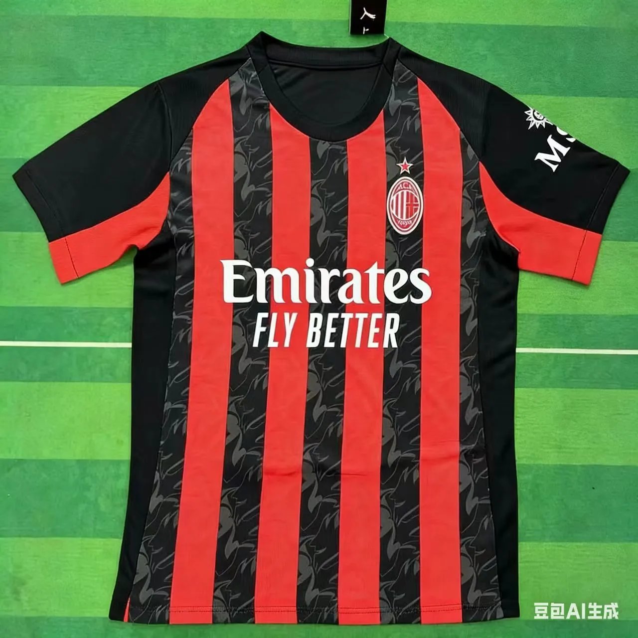 AC Milan Third Jersey Yellow with Emirates Sponsorship - 17