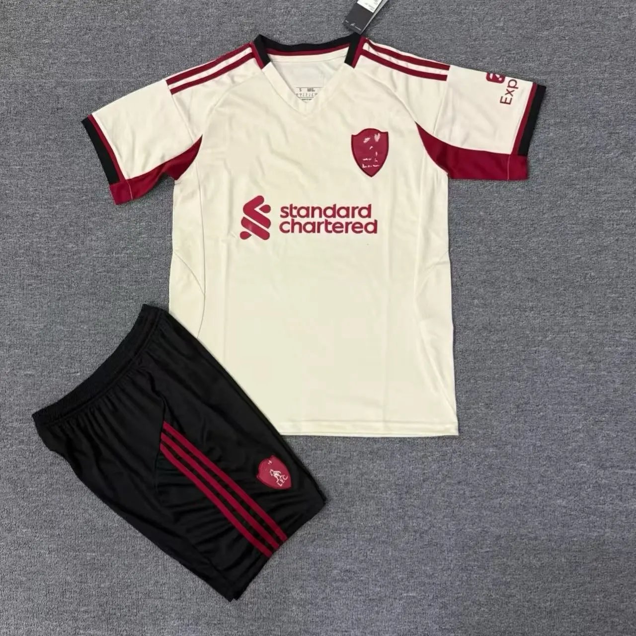 Adidas Football Jerseys Jersey and Shorts Set with Club National Team Crests — 2526LIWUPU Away Kit