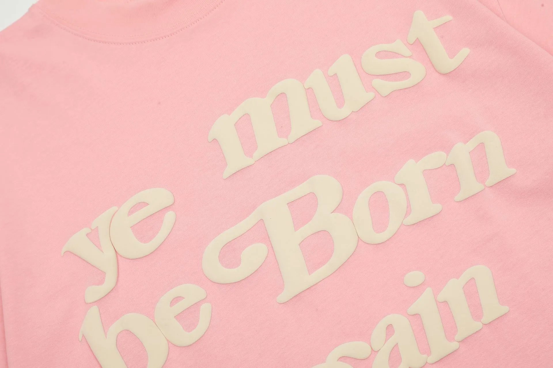 Fear of God Essentials Ye Must Be Born Again T-Shirt Olive Green - 38