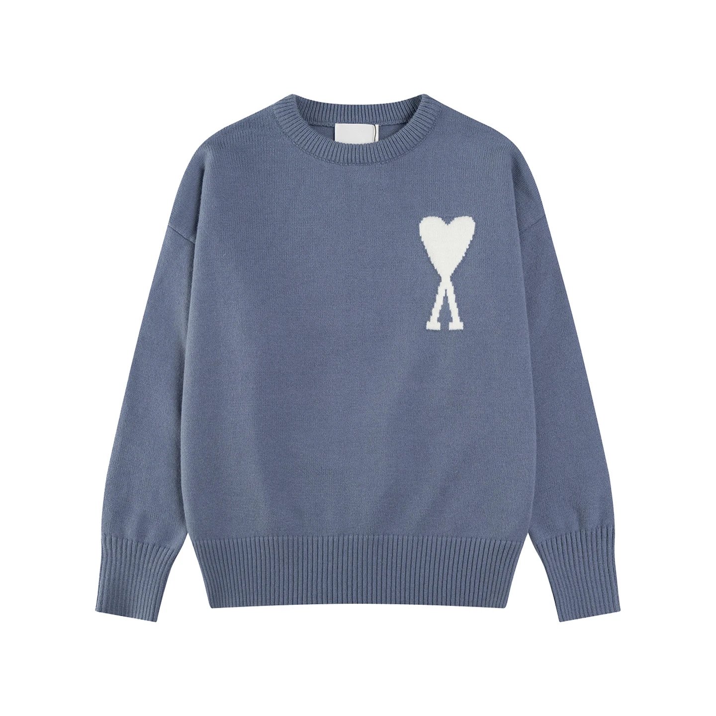 Comme des Garçons Play Heart Logo Knit Sweater Mustard Yellow - 28