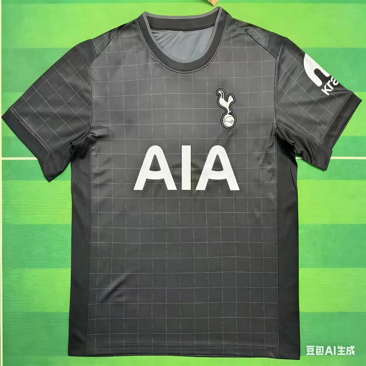 Olympique de Marseille Third Jersey Black and Sky Blue - 18