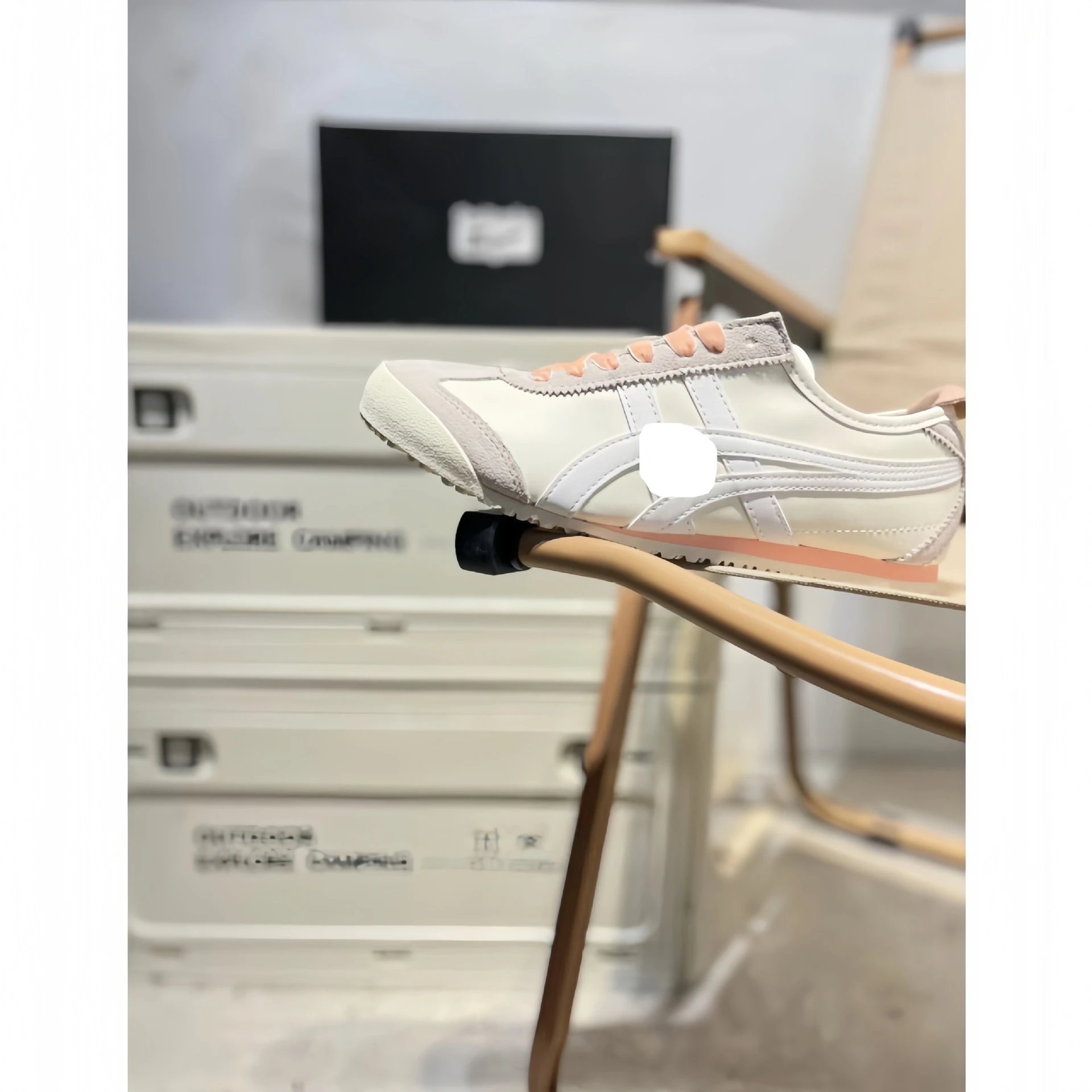 Onitsuka Tiger Mexico 66 White Gray Sneakers - 31