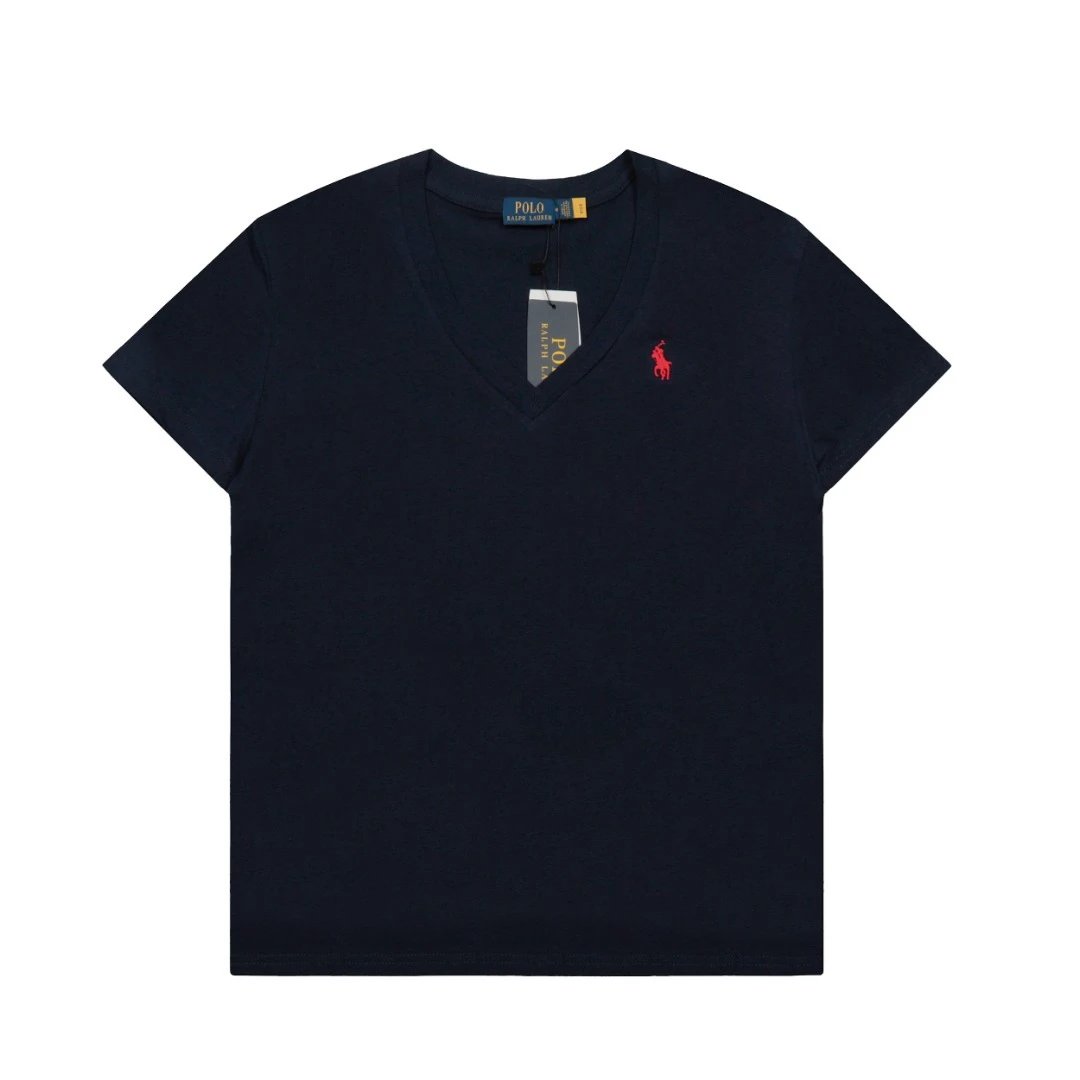 Polo Ralph Lauren V-Neck T-Shirt Black - 3