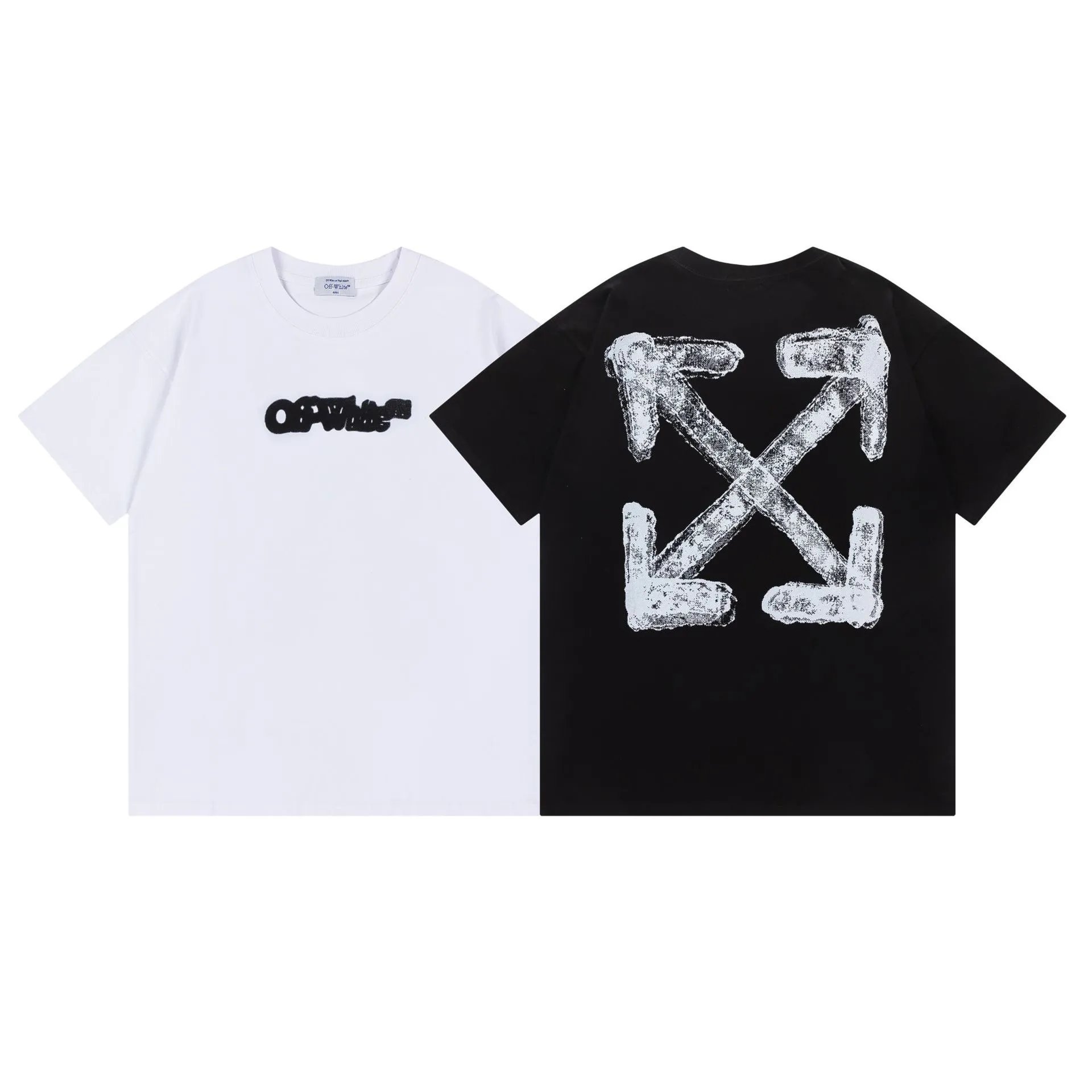 Off-White x Manioca Studio Arrow Graphic White T-Shirt - 14