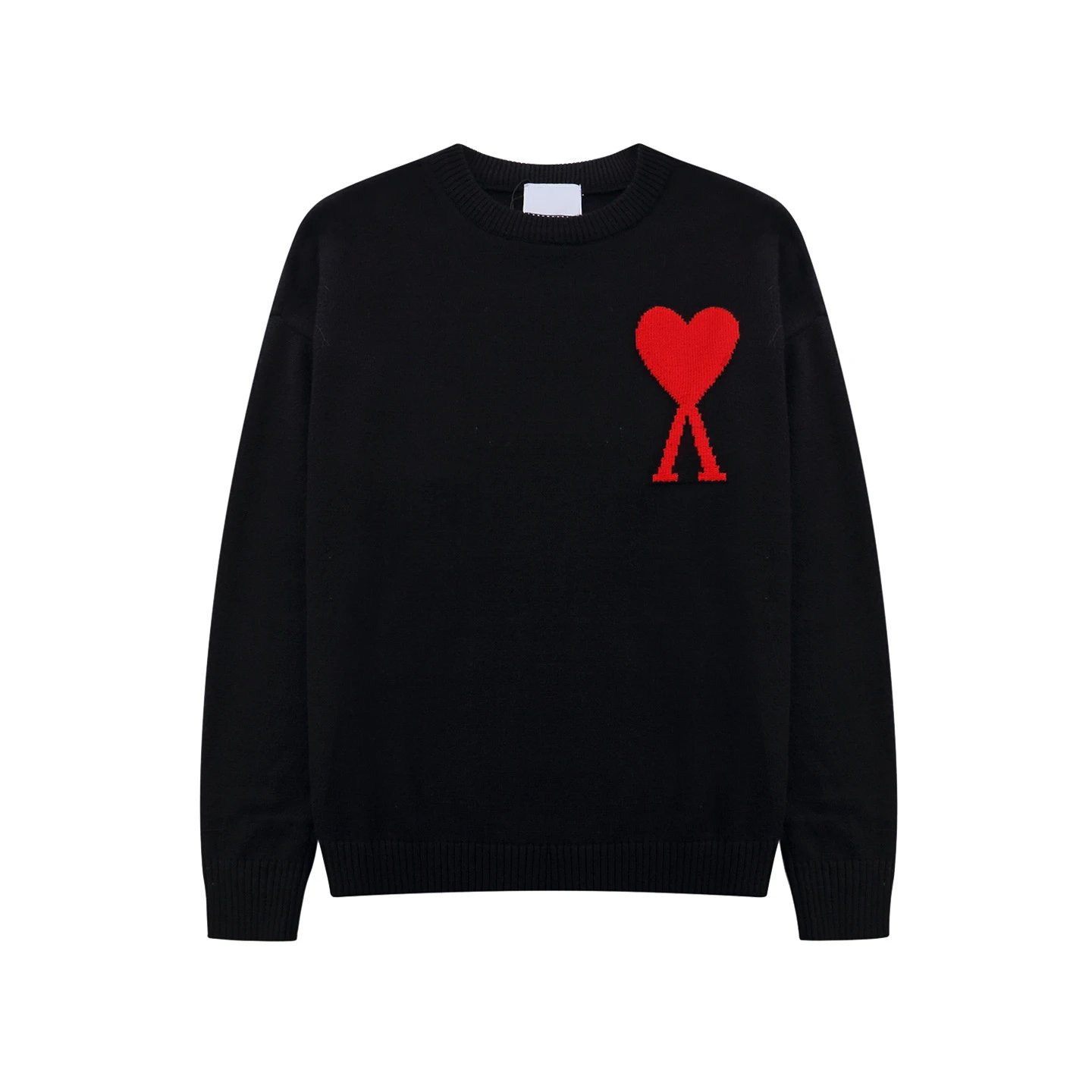 Comme des Garçons Play Heart Logo Navy Knit Sweater - 30