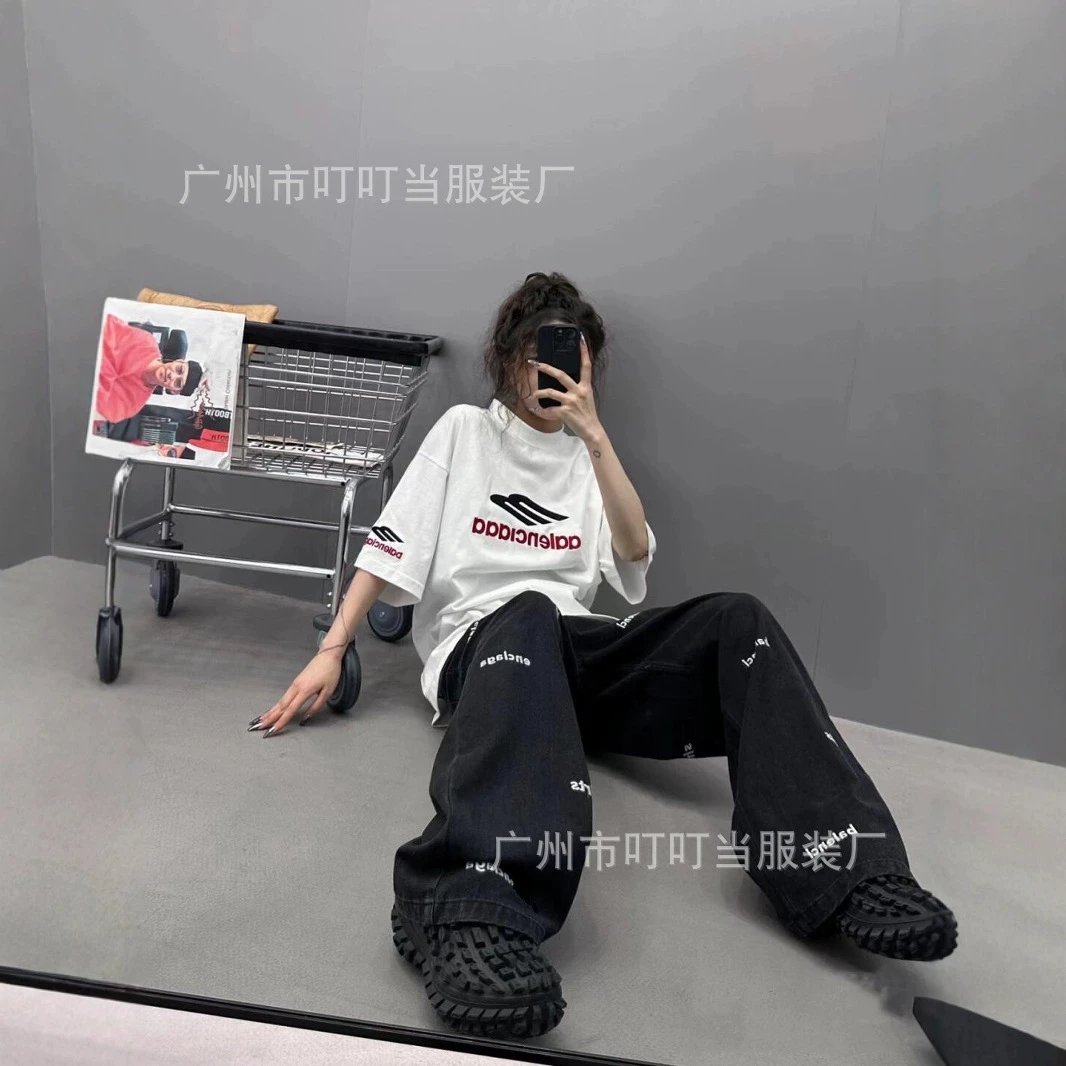 Design Blccnigeo Oversized Graphic T-Shirt Dark Gray T-Shirts - 8