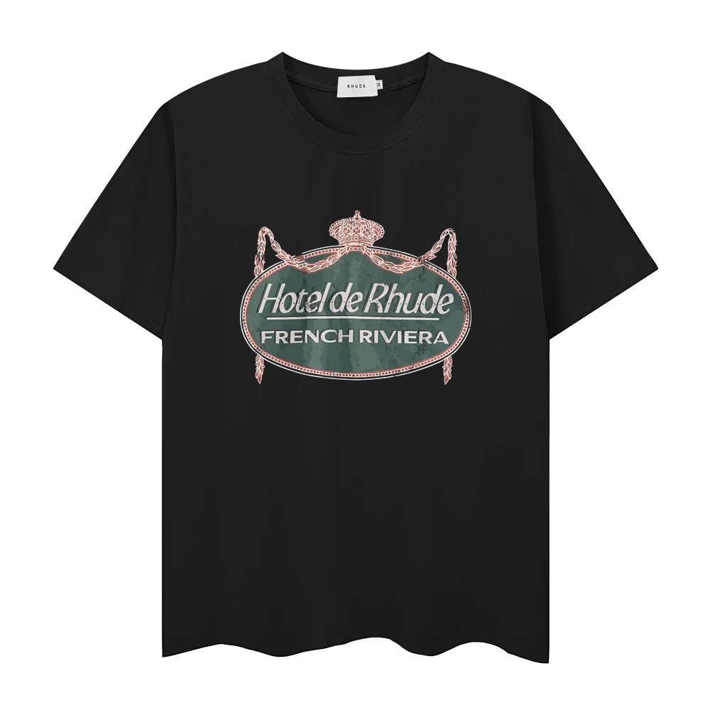 Rhude Town and Country Graphic T-Shirt White - 47