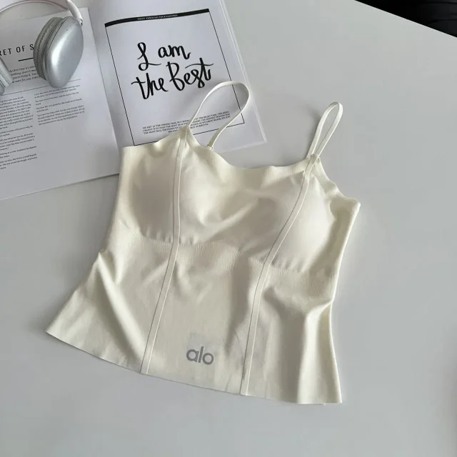Alo Underwear Padded spaghetti-strap camisole product detail image 6
