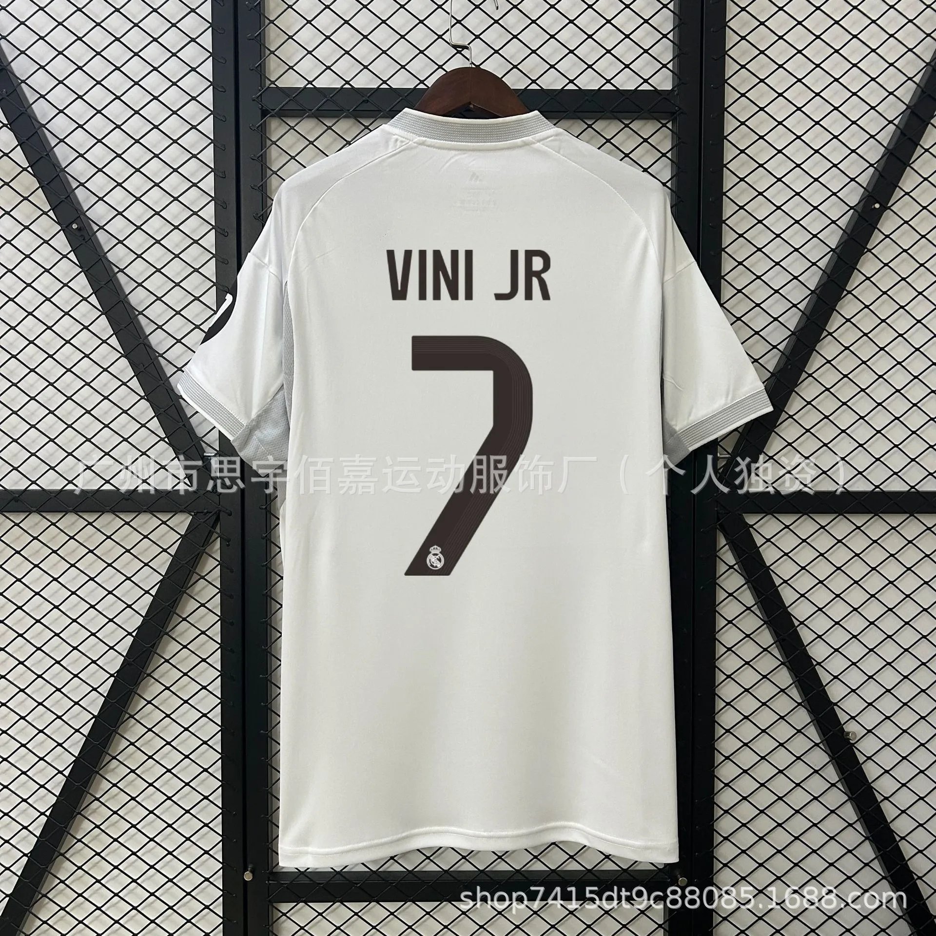Design Custom Football Jersey KVARATSKHELIA 7 Red Blue Jersey - 9