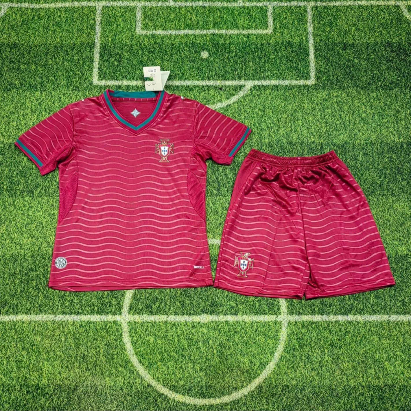 Real Madrid 1980s Retro Jersey and Shorts Set Blue and White - 5