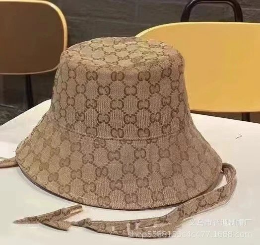 Gucci GG Monogram Beige Bucket Hat - 2