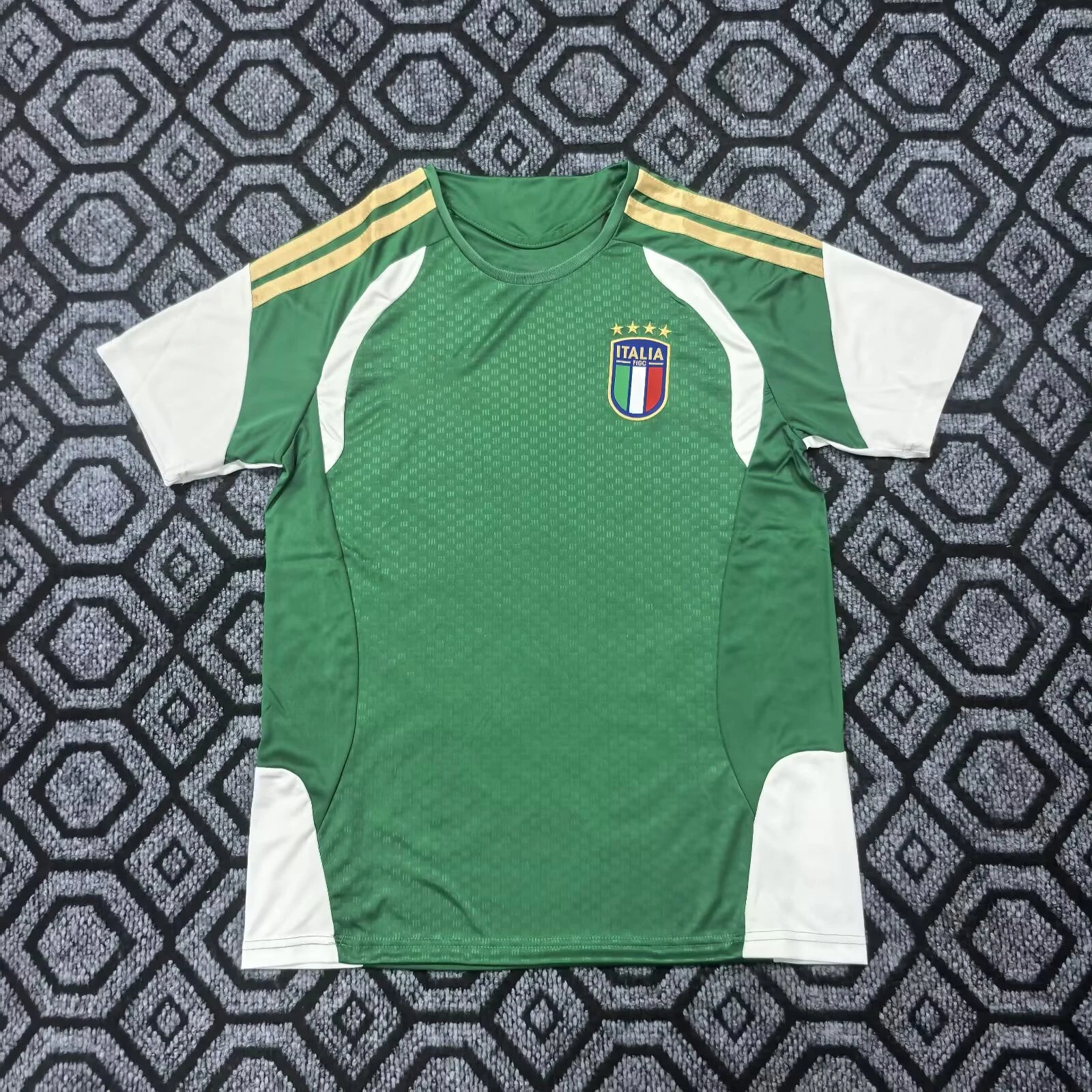 CBF Brazil National Team Psychedelic Print Training Jersey - 10