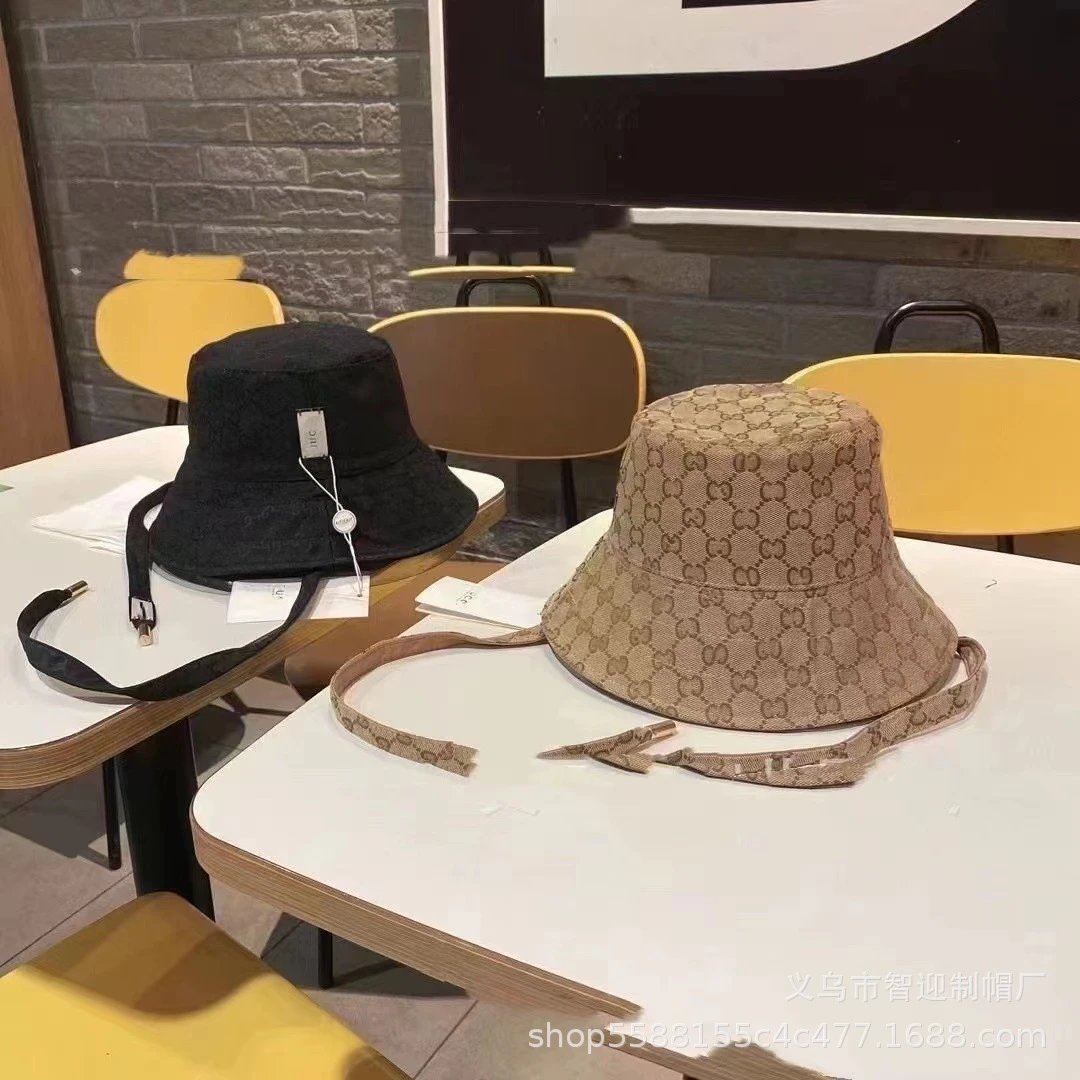 Gucci GG Monogram Beige Bucket Hat - 5