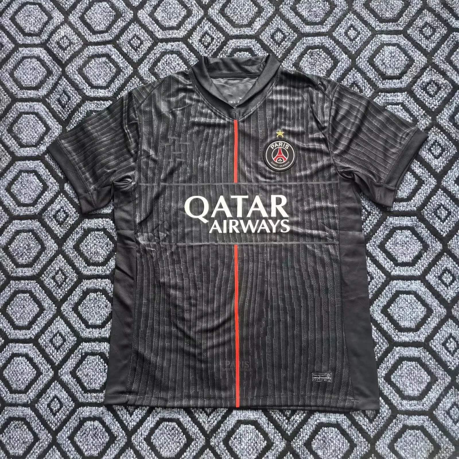 Paris Saint-Germain 2023-24 Third Jersey Black - 1