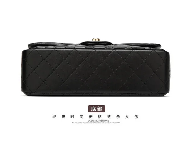 Chanel Shoulder Bags Quilted flap chain bag with interlocking CC turn-lock product detail image 28