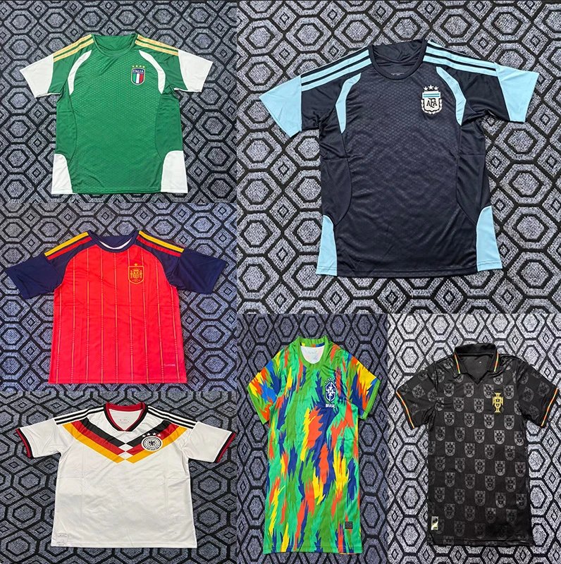 CBF Brazil National Team Psychedelic Print Training Jersey - 2