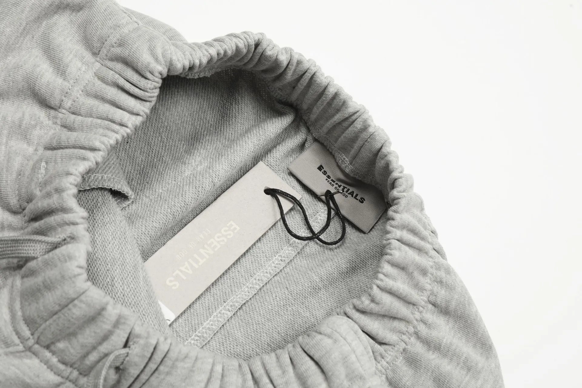 Fear of God Essentials Oversized T-Shirt and Drawstring Shorts Set Pale Yellow - 13